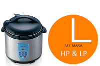 Cara Set Masa HP & LP Untuk Sebarang Masakan Periuk Noxxa Cara Set Masa HP & LP Untuk Sebarang Masakan Periuk Noxxa