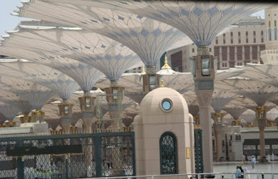 مظلات المسجد النبوي مظلات المسجد النبوي