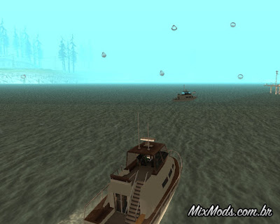 mod gta pingo de chuva na tela
