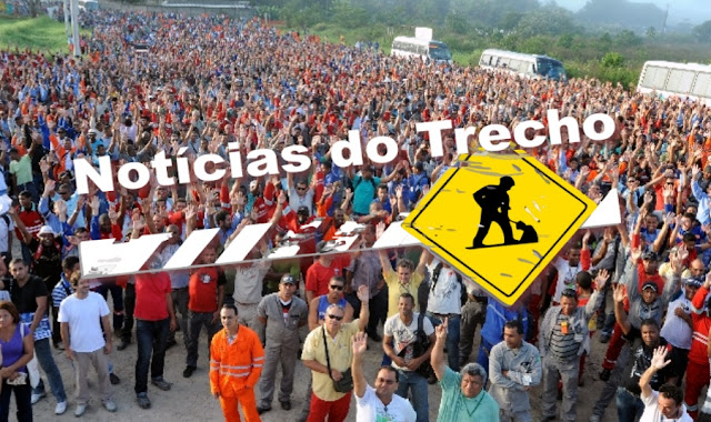 Resultado de imagem para obra do Comperj noticias trecho
