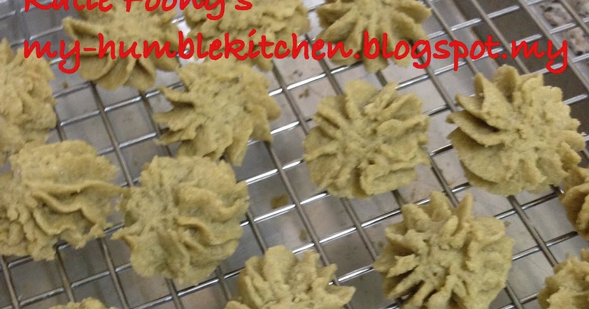 MYHUMBLEKITCHEN GREEN TEA BUTTER COOKIES