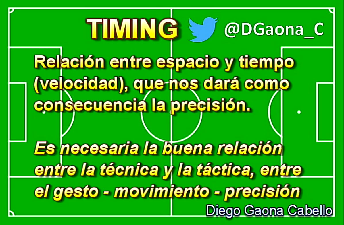 TIMING EN FÚTBOL