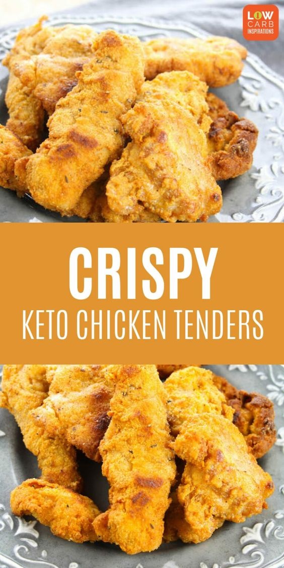 Crispy Keto Chicken Tenders