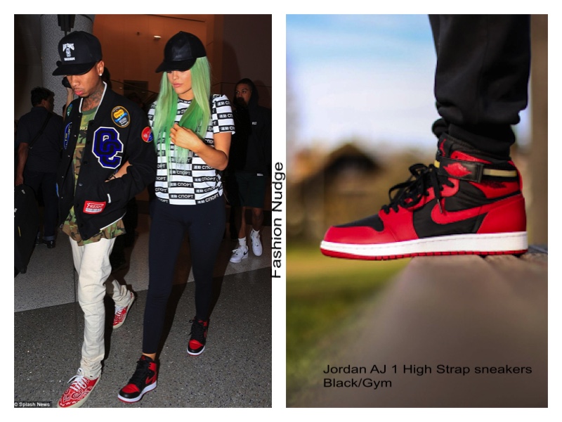 FashionNudge - My World of Inner PerCeption: Sneaker Lust - Kylie Jenner in Jordans AJ 1 High 