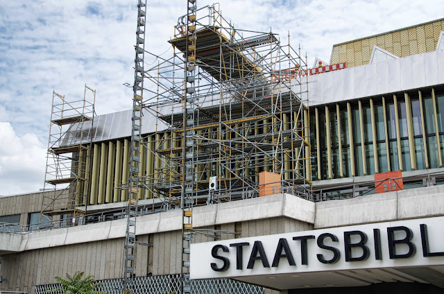 Baustelle Staatsbibliothek zu Berlin, Potsdamer Straße 33, 10785 Berlin, 04.06.2014