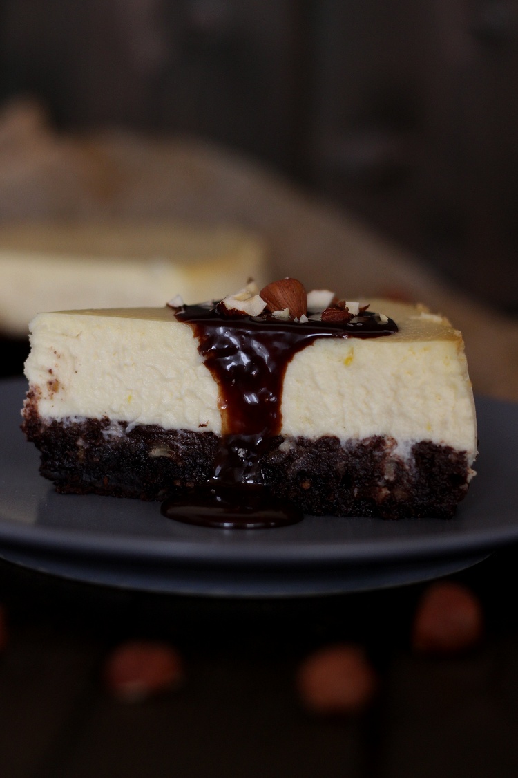 Gluten Free Hazelnut Cheesecake - Glutenfreier Haselnuss-Cheesecake 3
