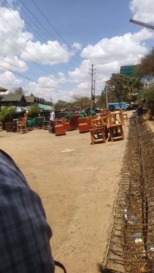 Biashara imekuwa ngumu! Auctioners raid the popular Sidai Oleng joint along Kiambu Road famous for ‘Mashakura’ (PHOTO) sidai - Biashara imekuwa ngumu! Auctioners raid the popular Sidai Oleng joint along Kiambu Road famous for ‘Mashakura’ (PHOTO)