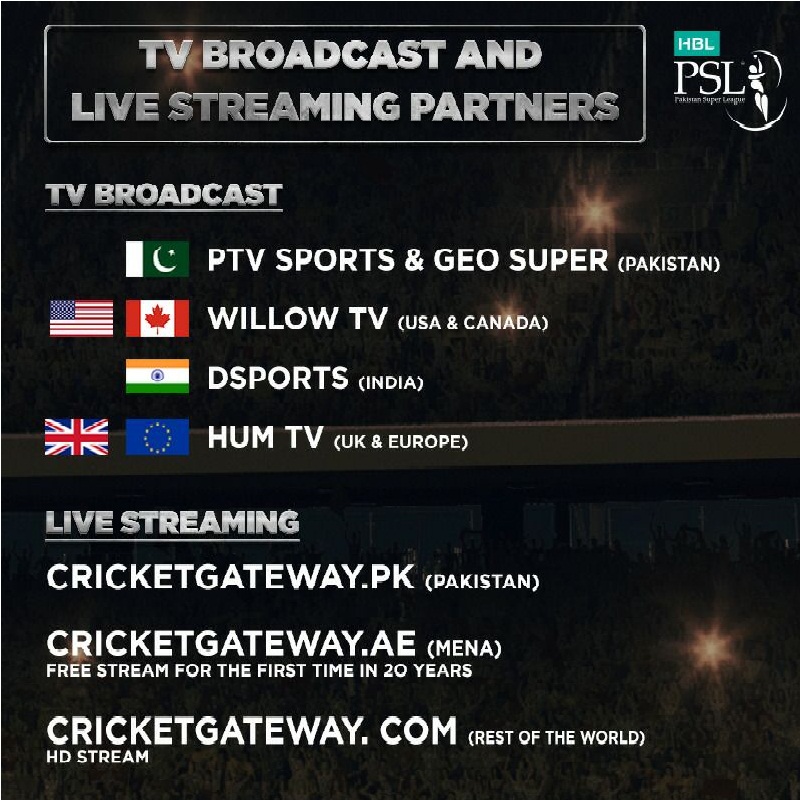 psl live streaming 2019 ptv sports