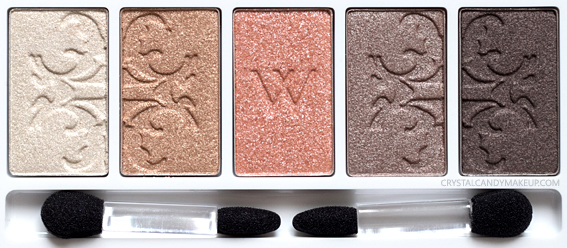 Lise Watier Palette Arabesque 5-Colour Eyeshadow Isadora Review