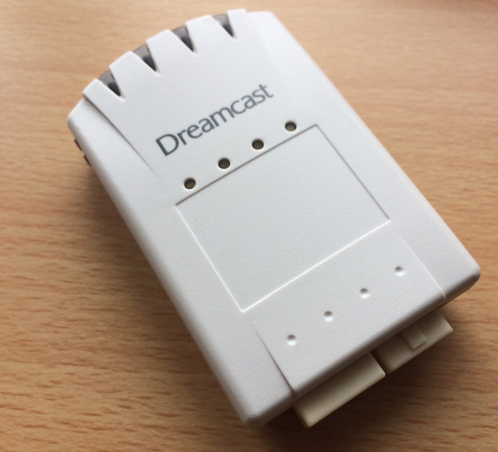 The Dreamcast Junkyard A Closer Look At The Dreamcast Memory Card 4X