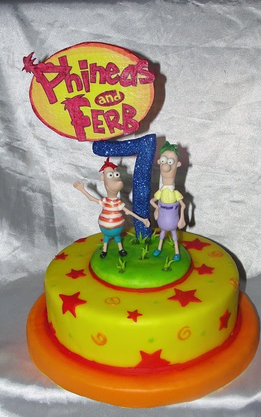 Tortas de Phineas y Ferb, parte 2