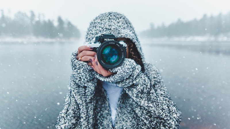 Photographer. Nikon Camera