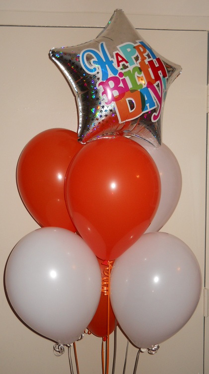 deliver helium filled balloons