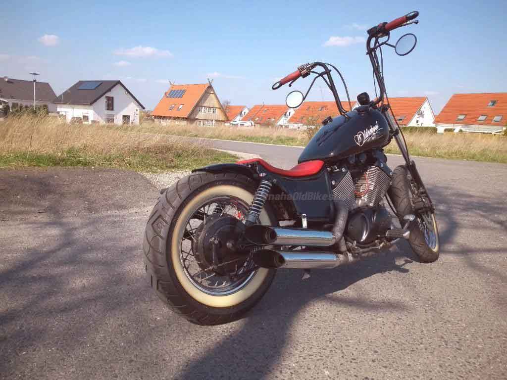 1989 Yamaha Virago 535 Bobber Custom - XV535 Bobber mod custom - Yamaha ...