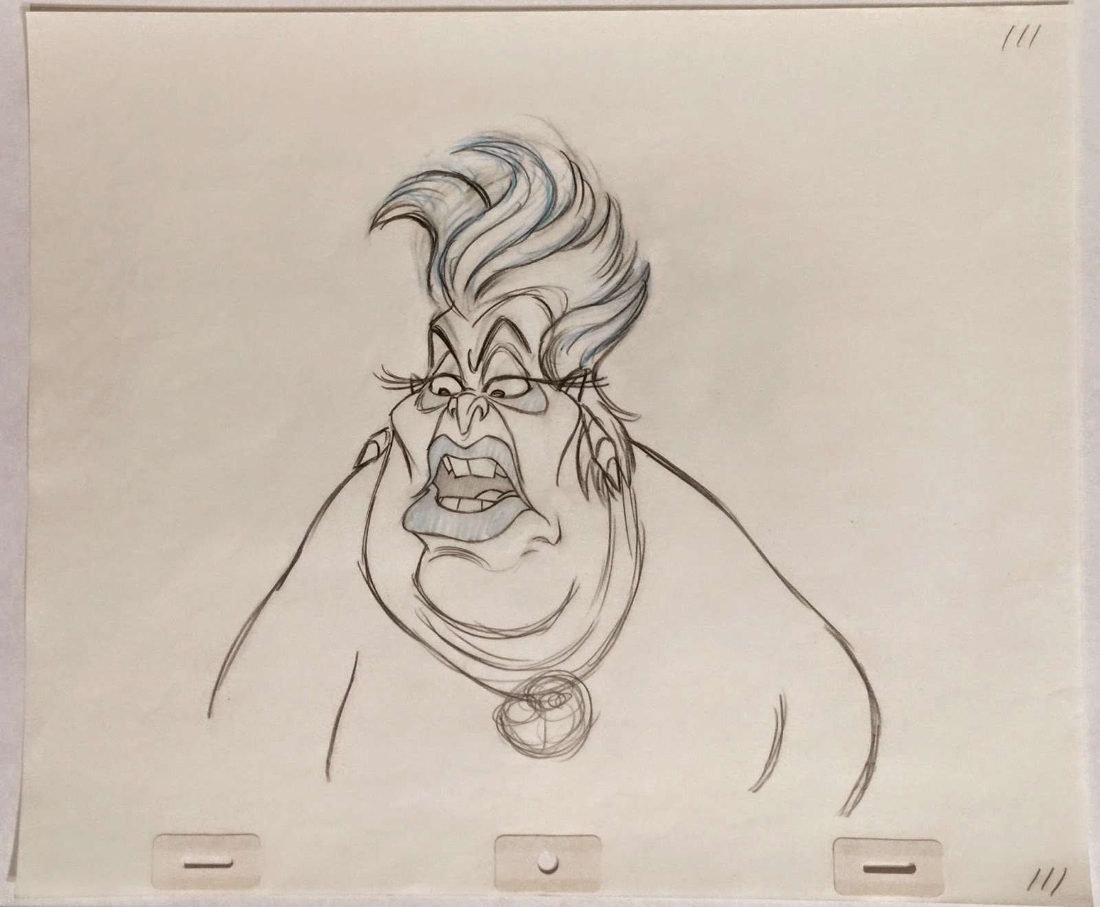 Animation Collection: Drawing of Ursula from \