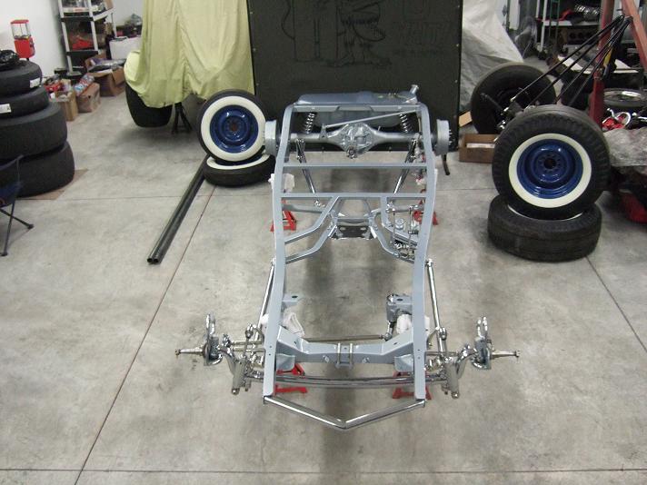Candy's Hot Rod Supply: 34 Ford, Hot Rod Frame, Under Way