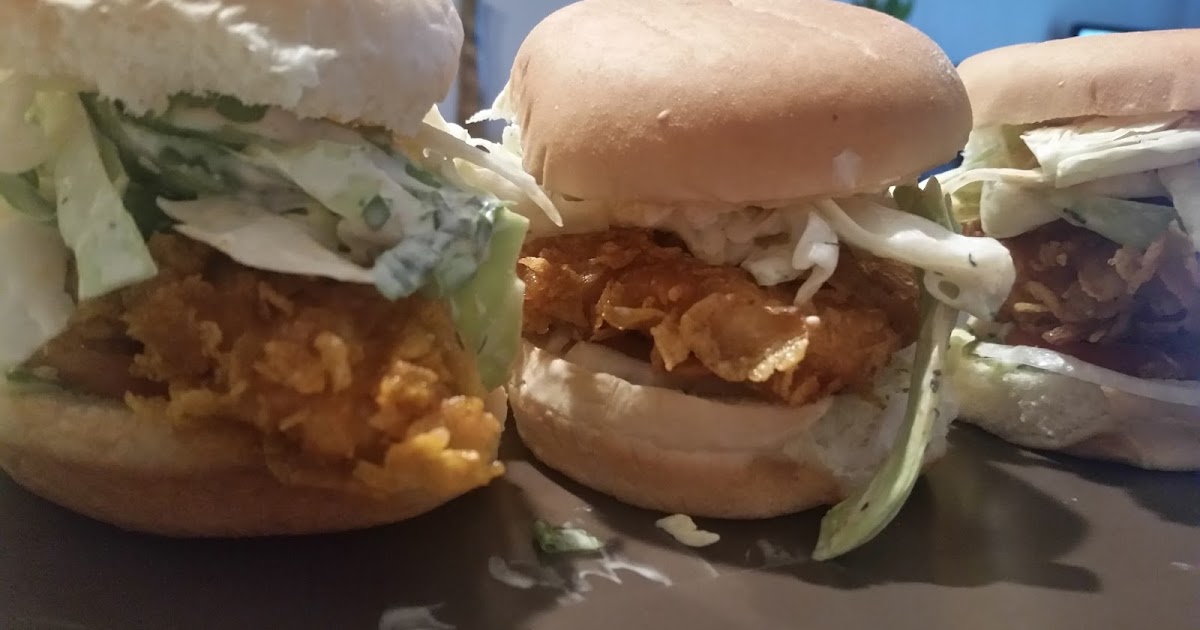 Corn Flake Fried Chicken Sliders