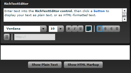 Flex Tutorial: Flex Rich Text Editor Example