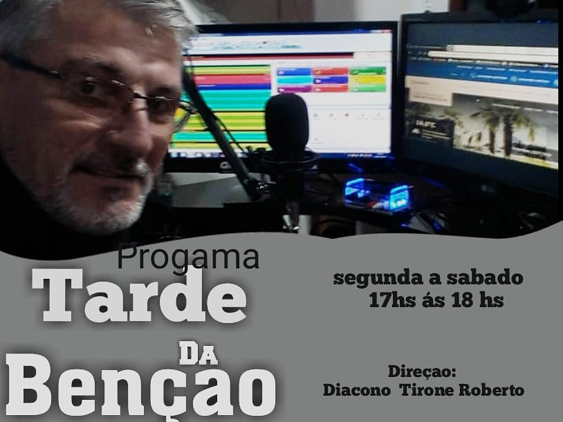 TARDE DA BENÇAO AS 17H00 A 18H00