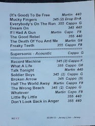 setlist noel gallagher flying oasis birds liam bugg jake jersey embark