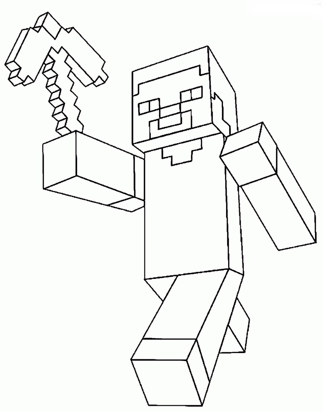 ▷ Desenhos de Minecraft para colorir