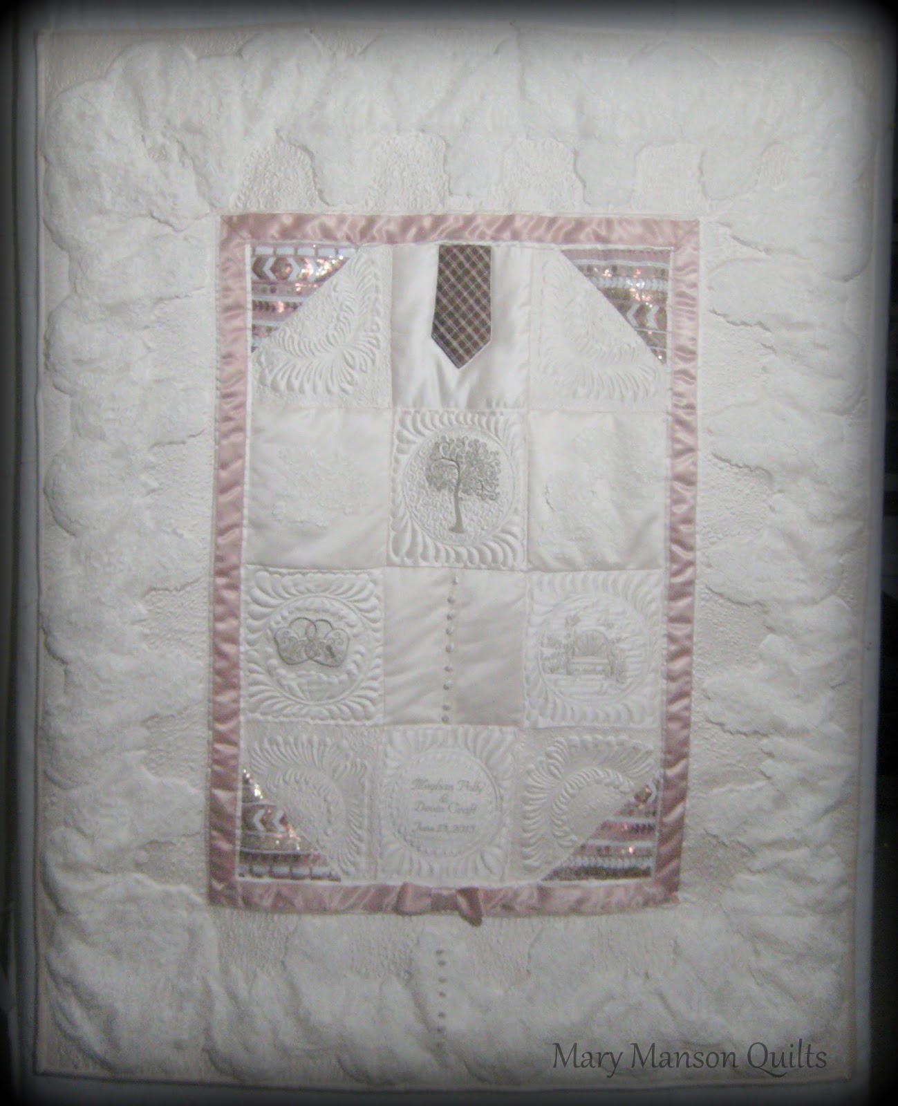 Mary Manson Quilts Meghan S Patchwork Wedding Dress Quilt