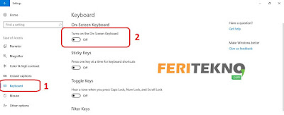 mengatasi keyboard laptop error - feri tekno