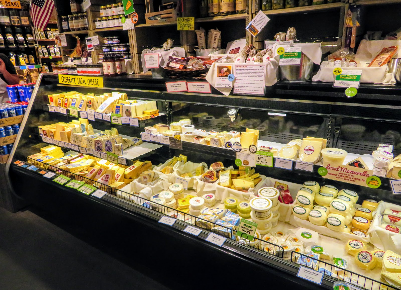 Big Daddy Dave Dinner, an Amazing Market, Woodstock Vermont and Lunch