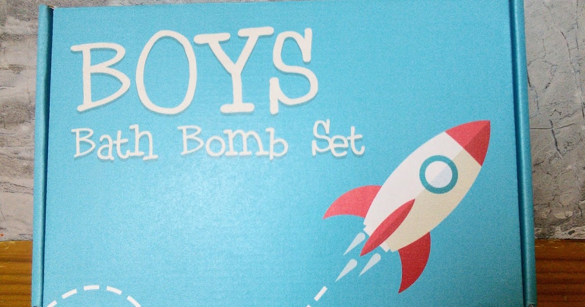 boys bath bomb set