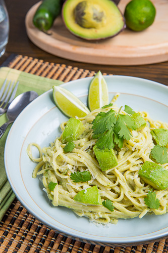 Avocado and Goat Cheese Alfredo Avocado and Goat Cheese Alfredo