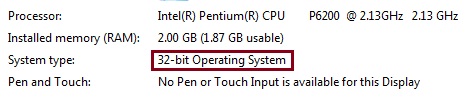 आप का कंप्यूटर 32-Bit है या 64-Bit