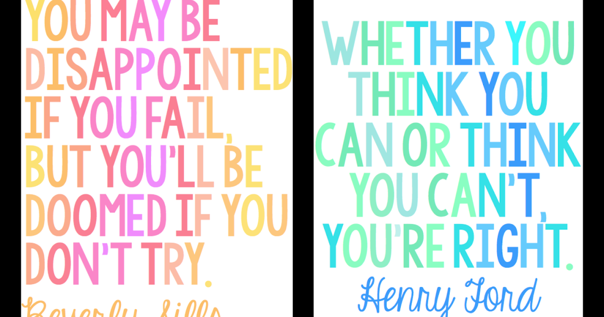 Motivational Quotes for State Testing {Free Posters!} amanda beth online