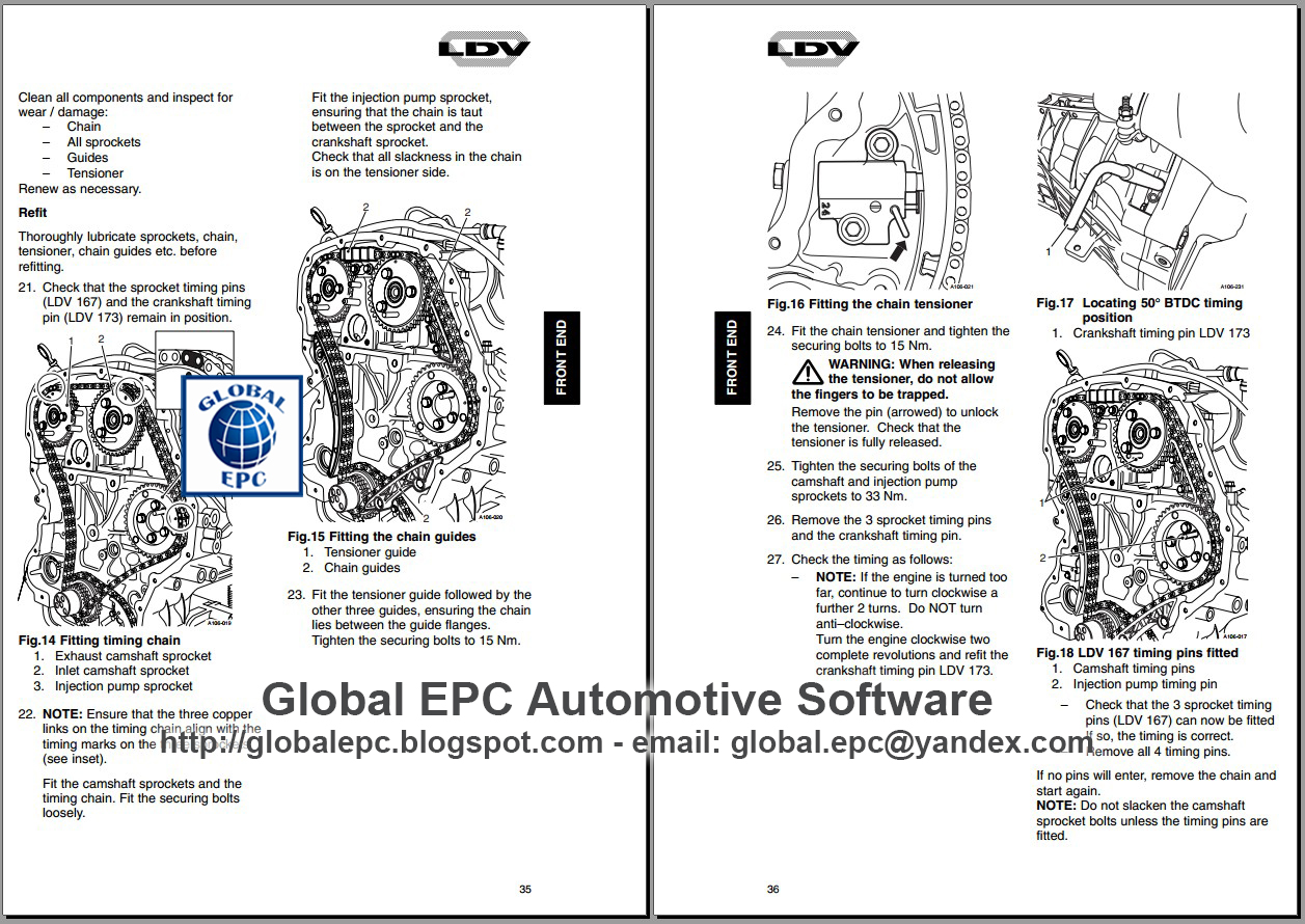 AUTO MOTO REPAIR MANUALS: LDV CONVOY PILOT WORKSHOP REPAIR MANUAL AND