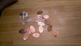 Smashed Pennies from Disneyland