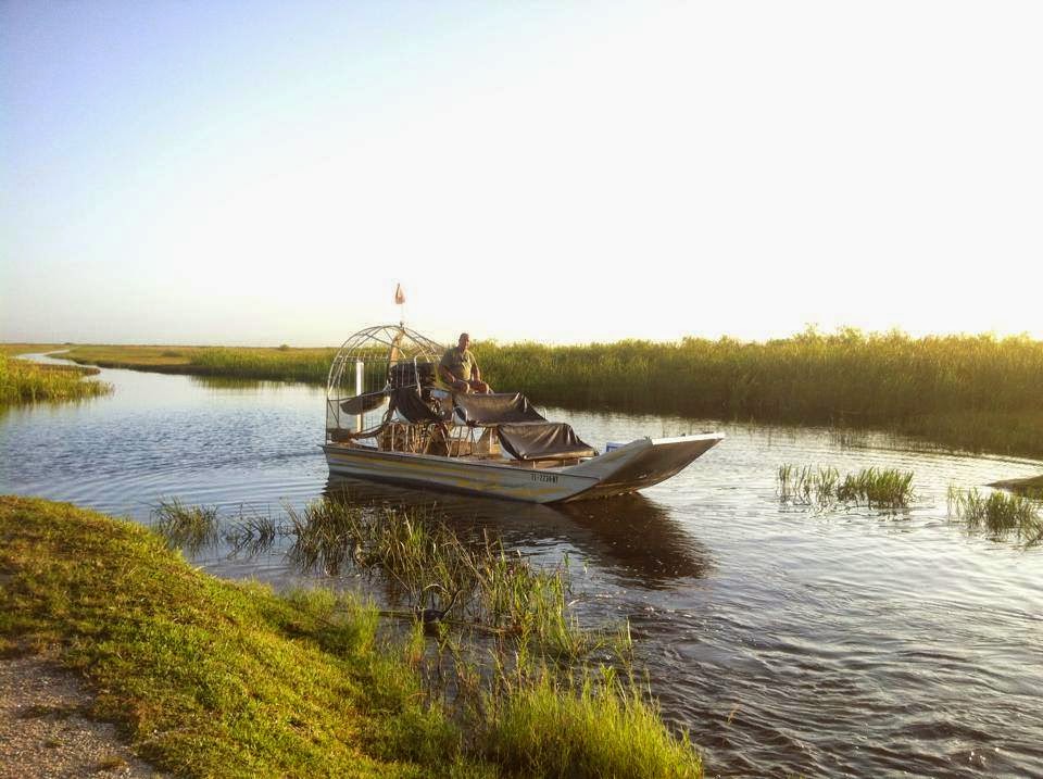 AIRBOAT IN EVERGLADES ( MIAMI ) Everglades Airboat Tour Airboat in