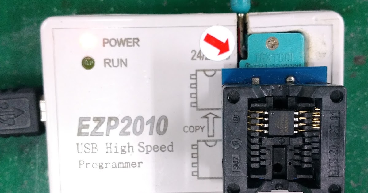 Tutorial Flash Bios Laptop Menggunakan EZP2010 Jagoan Elektronica