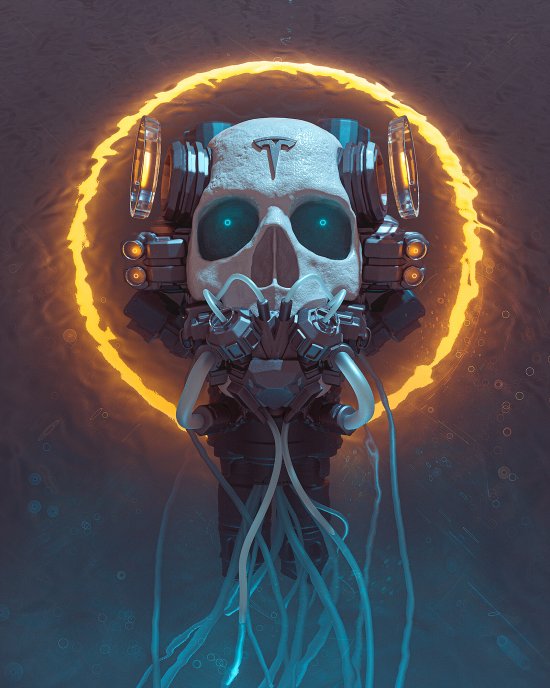 As ilustrações e foto-manipulações digitais de ficção científica com ares cyberpunk de Darius Bartsy Darius Bartsy artstation deviantart arte ilustrações ficção científica cyberpunk surreal photoshop