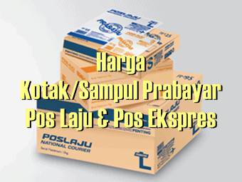 Harga pos laju 2021