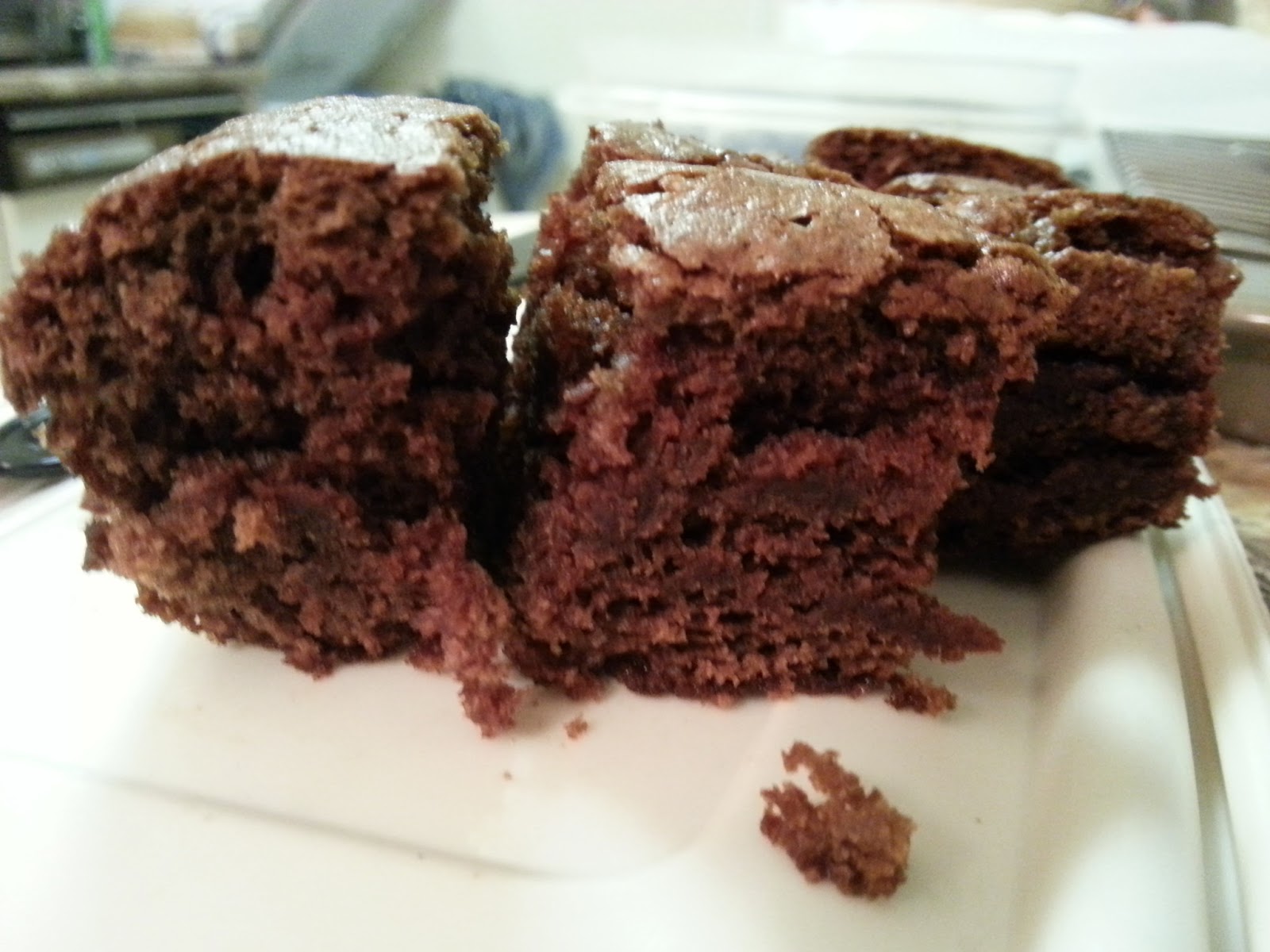 A Lambent Dream Low fat chocolate sour cream cake