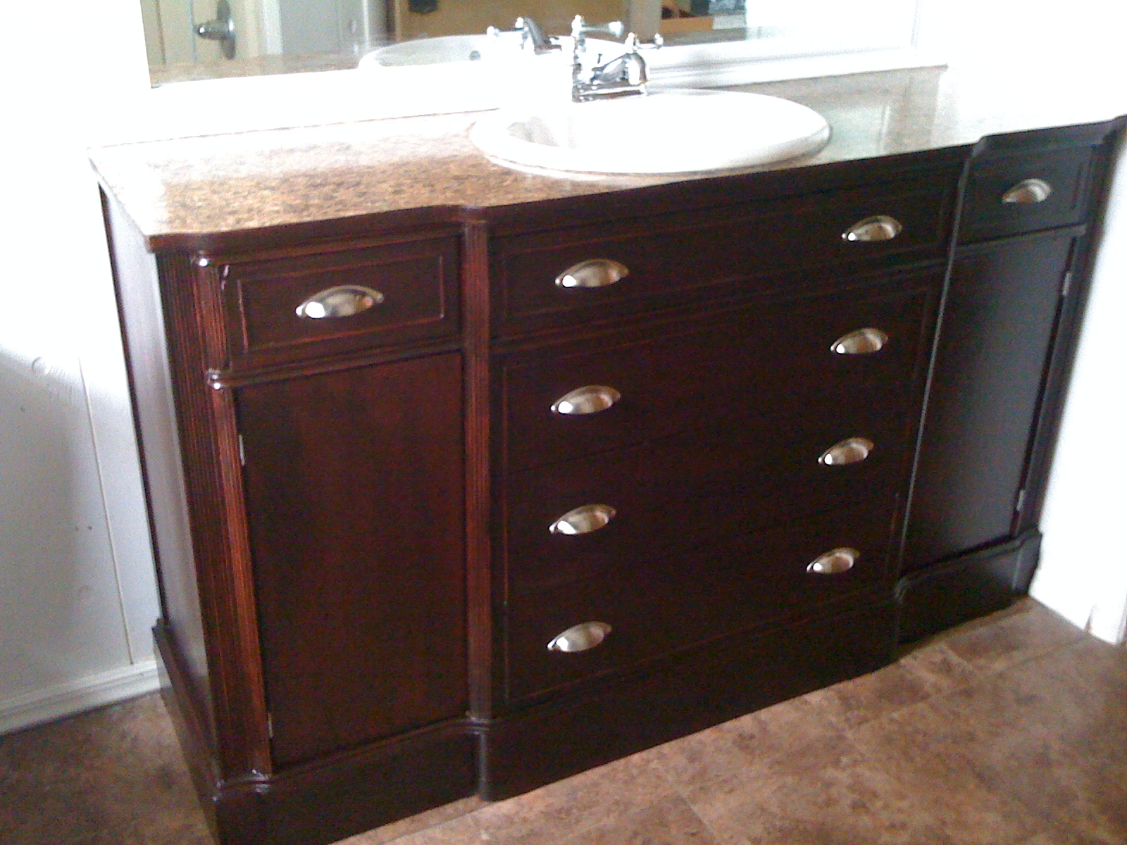 Turning A Buffet Into A Bathroom Vanity: A Fresh Take For Your Home Today