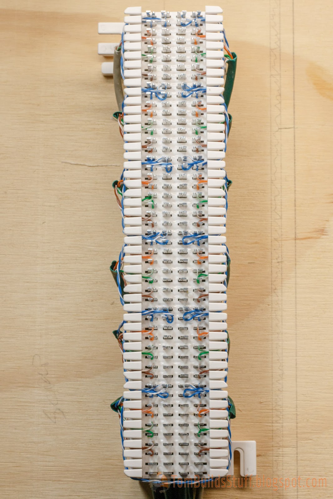 How to Wire a 4 Line Bridge with a 66 Block
