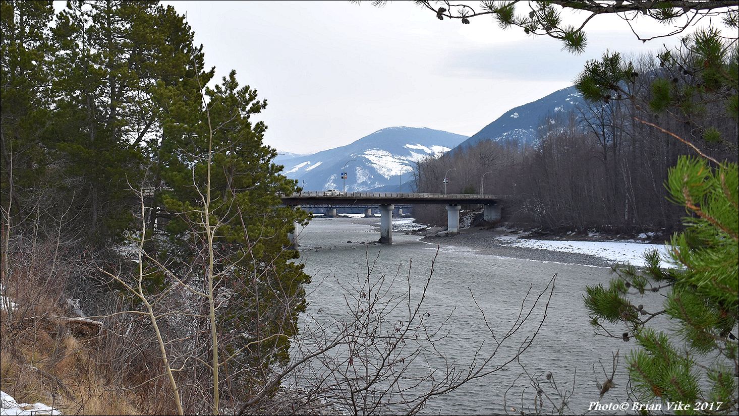 Northern Interior British Columbia: Highway 16 Bridge Over The Skeena