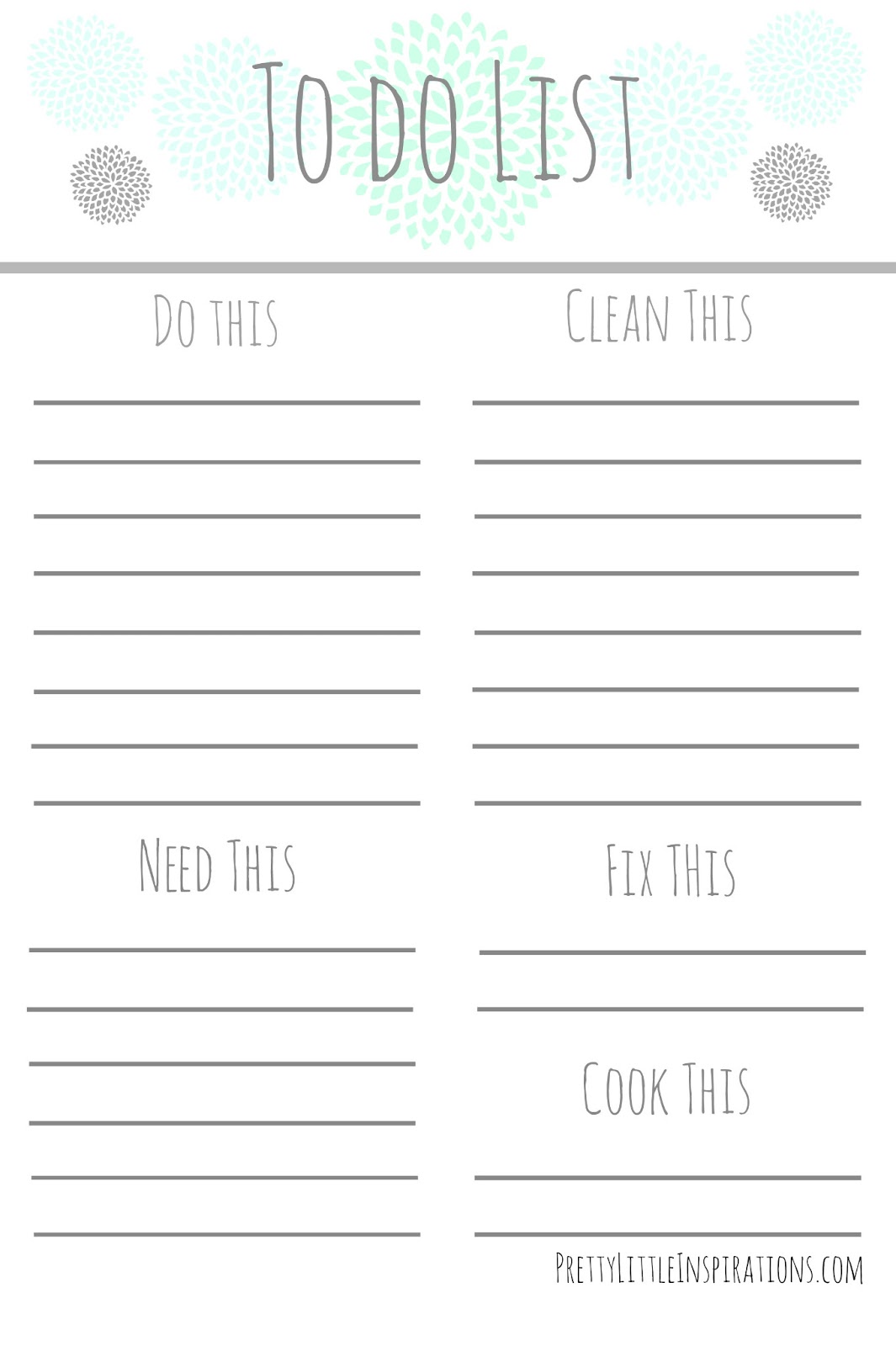 10 Creative Printable What To Do List