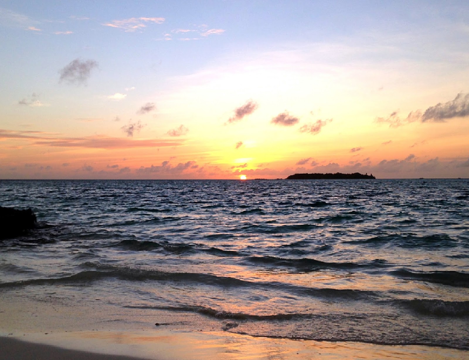 Photographer Kate Branch in the Maldives