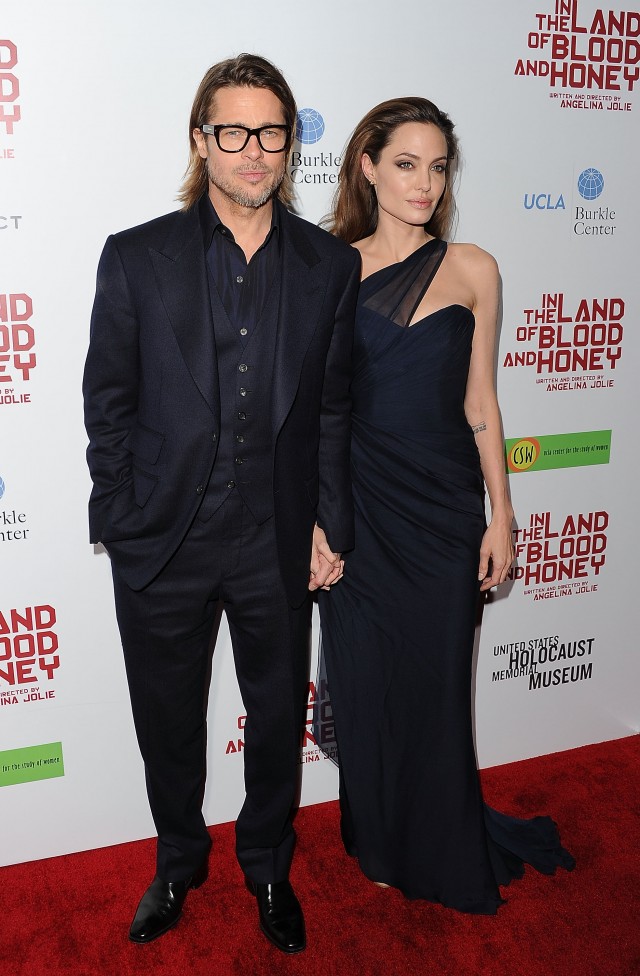 Angelina Jolie in Romona Keveza at LA premiere