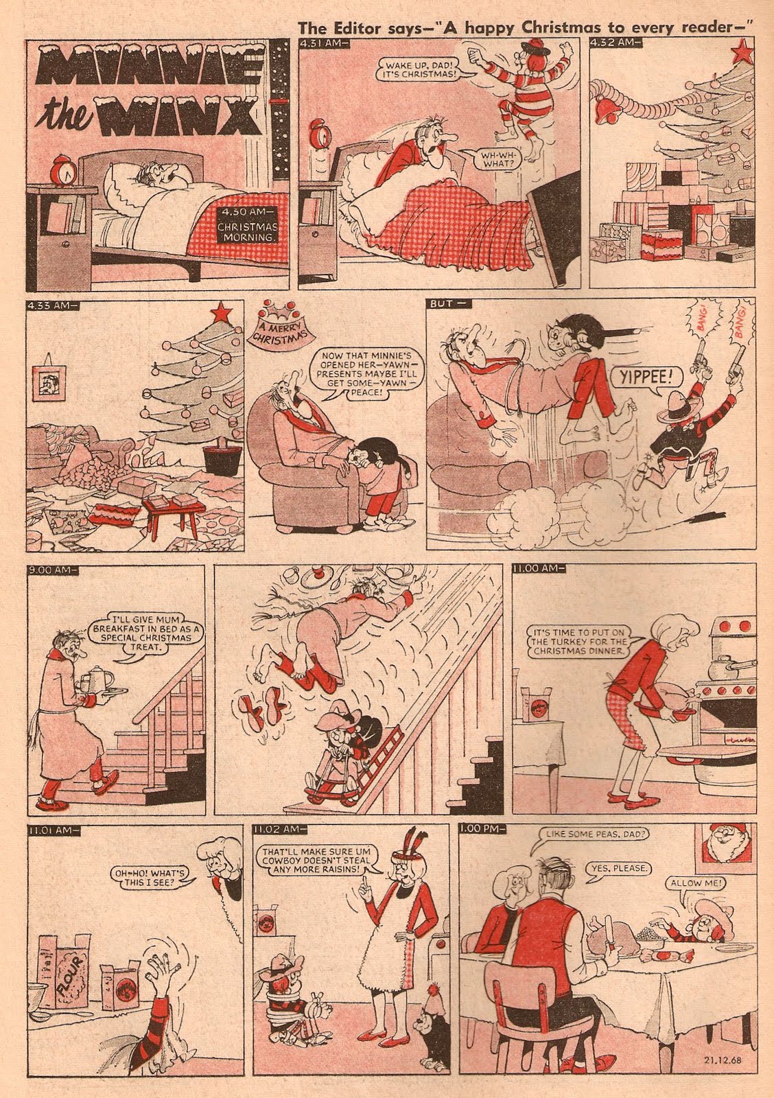 Wacky Comics!: Chrsistmas Beano - 1968