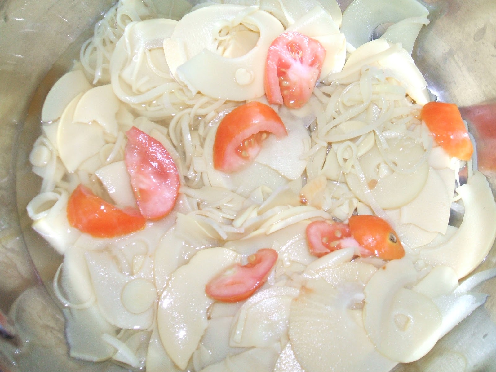 Bamboo Shoots with Coconut Milk (Ginataang Labong)