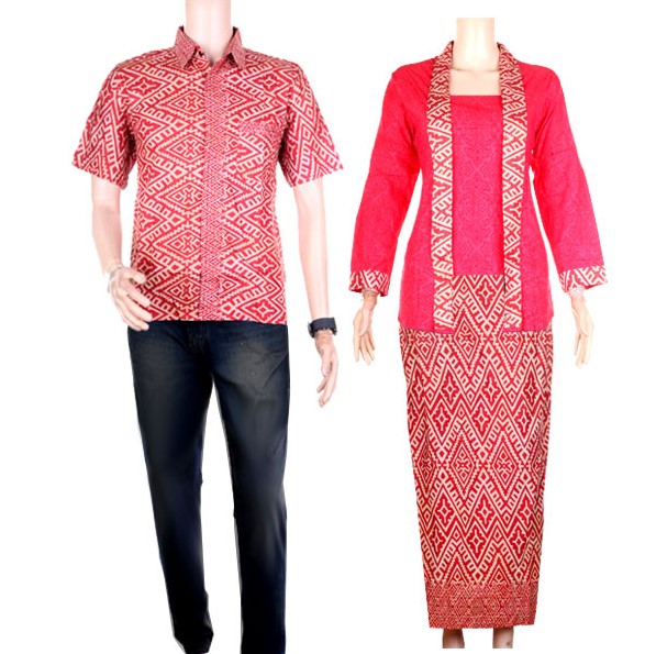 10 Model Baju Batik Couple Untuk Pesta Trend Terkini