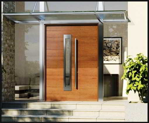 Foto dan Gambar Desain Pintu Utama Rumah Minimalis dan Modern Model Desain Pintu Utama Minimalis