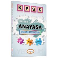 Yediiklim KPSS Anayasa Uygulamalı Ders Notları (2016) Yediiklim KPSS Anayasa Uygulamalı Ders Notları (2016)